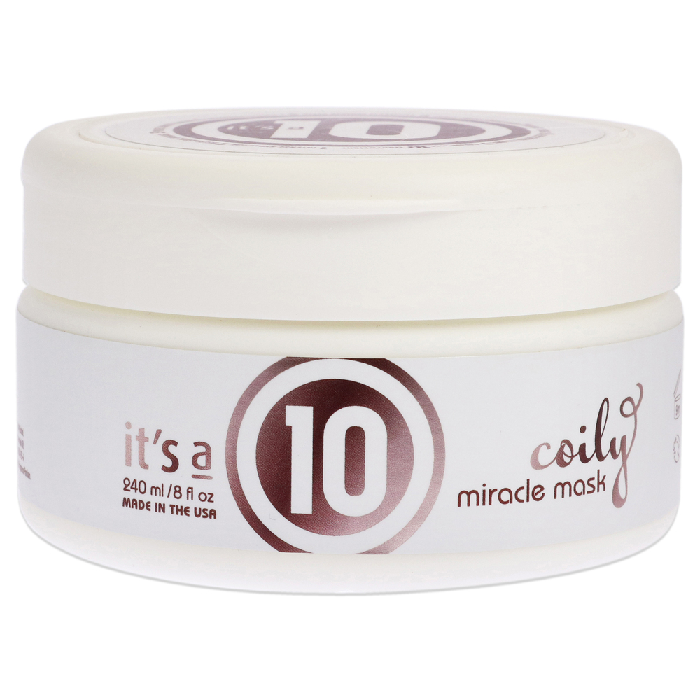 Coily Miracle Mask by Its A 10 for Unisex - 8 oz Masque